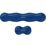 Pack de 2 Reposamuñecas Subblim Ergo Crystal Flex/ Azul Oscuro 8436586743338 SUBMP-04E060 SUB-ALF PACK ERGO C FLEX BL