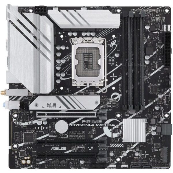 Placa Base Asus PRIME B760M-A WIFI D4 Socket 1700/ Micro ATX - Imagen 2