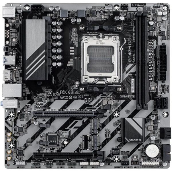 Placa Base Gigabyte B840M D2H Socket AM5/ Micro ATX - Imagen 2