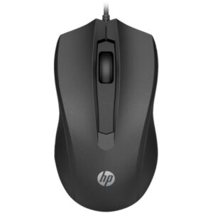 Ratón HP 105/ Hasta 1600 DPI/ Negro 198122960828 822M9UT HPAP-MOU 105 BK