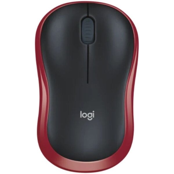 Ratón Inalámbrico Logitech M185/ Hasta 1000 DPI/ Rojo - Imagen 2