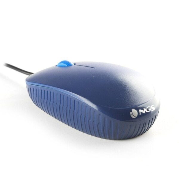 Ratón NGS Flame/ Hasta 1000 DPI/ Azul - Imagen 2