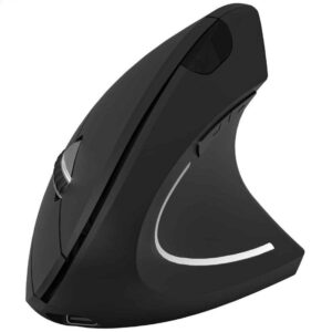 Ratón Vertical Inalámbrico por Bluetooth/ 2.4GHz Subblim Glide Vertical Ergo Dual Battery/ Batería Recargable/ Hasta 1600 DPI/ Negro 8436586743055 SUBMO-EDGVW01 SUB-MOU G VERT ERGO B BK