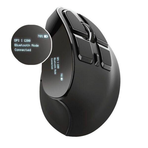 Ratón Vertical Inalámbrico por Bluetooth Trust Voxx/ Hasta 2400 DPI - Imagen 3
