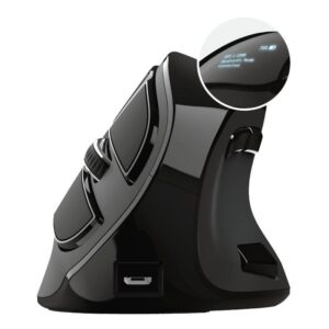 Ratón Vertical Inalámbrico por Bluetooth Trust Voxx/ Hasta 2400 DPI 8713439237313 23731 TRU-MOU 23731