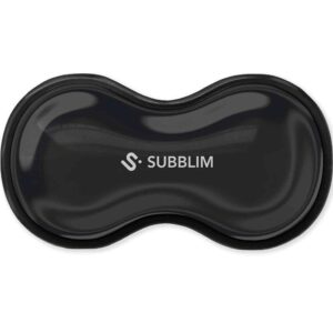 Reposamuñecas Subblim Ergo Cristal Flex 8436586743406 SUBMP-04E091 SUB-ALF ERGO C FLEX MOU BK