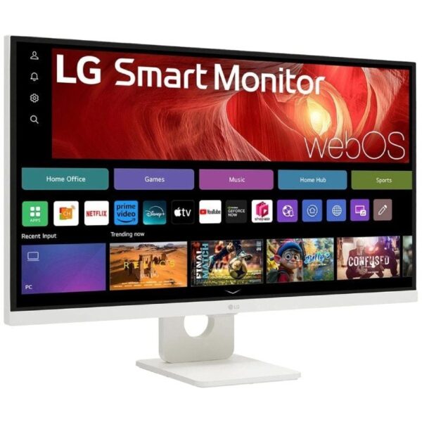 Smart Monitor LG MyView 27U731SA-W 27"/ 4K/ Smart TV/ Blanco - Imagen 2