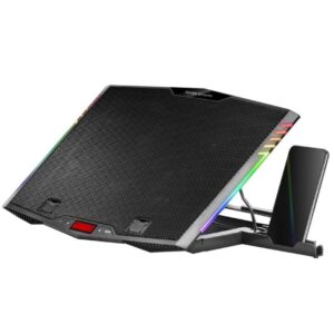 Soporte Refrigerante Mars Gaming MNBC5 para Portátiles hasta 17.3"/ Iluminación LED 4710562757699 MNBC5 TAC-REF MNBC5