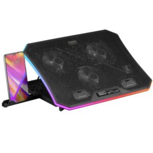 Soporte Refrigerante Mars Gaming MNBC6 para Portátiles hasta 19"/ Iluminación LED 8435693100065 MNBC6 TAC-REF MNBC6