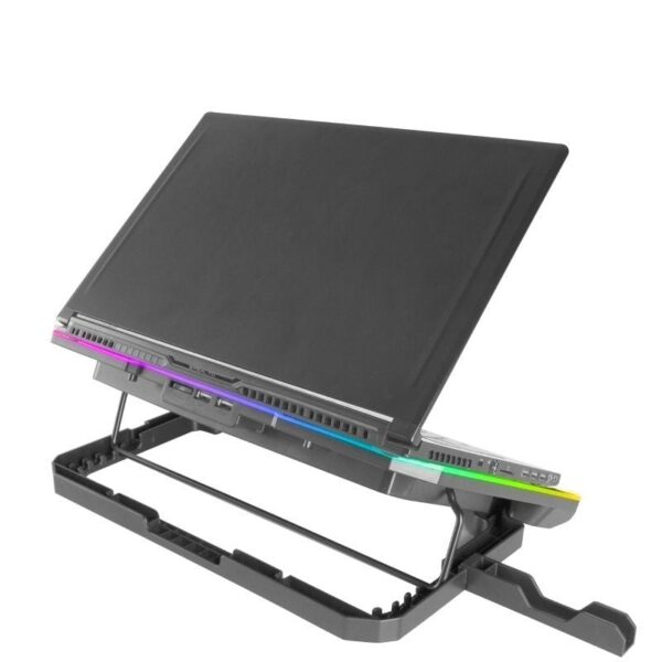 Soporte Refrigerante Mars Gaming MNBC7 para Portátiles hasta 16"/ Iluminación LED - Imagen 5