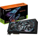 Tarjeta Gráfica Gigabyte AORUS GeForce RTX 5070Ti MASTER/ 16GB GDDR7 4719331355678 9VN507TAM-00-G10 GIG-GF RTX5070TI AOR MST 16G