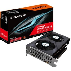Tarjeta Gráfica Gigabyte Radeon RX 6500 XT Eagle/ 4GB GDDR6 4719331310554 9VR65XTE-00-10 GIG-GF RAD RX6500 XT EAG 4G