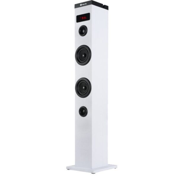 Torre de Sonido con Bluetooth NGS SKY CHARM/ 50W/ 2.0/ Blanca 8435430618624 SKYCHARMWHITE NGS-ALT SKYCHARM WH