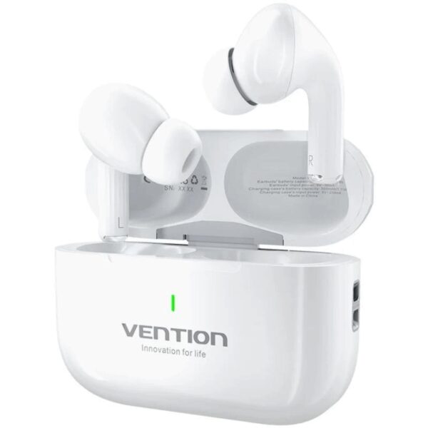 Auriculares Bluetooth Vention Echo Lite E11 con estuche de carga/ Autonomía 6h/ Blancos 6922794790186 NBVW0 VEN-AUR ECHO LITE E11 WH