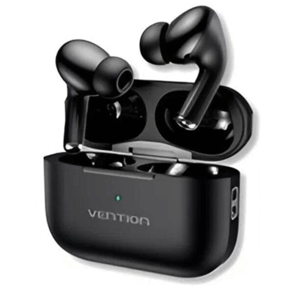Auriculares Bluetooth Vention Echo Lite E11 con estuche de carga/ Autonomía 6h/ Negros - Imagen 2