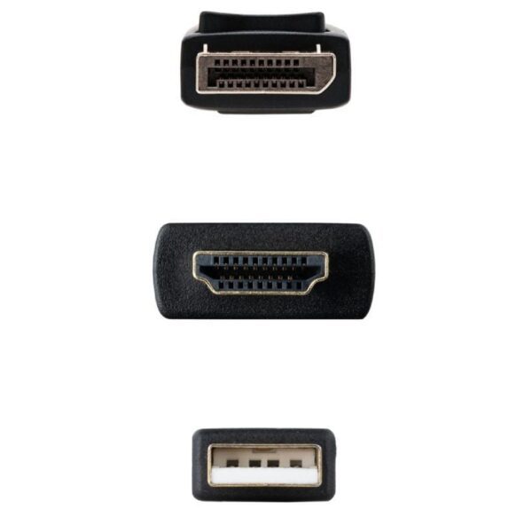 Cable Conversor Nanocable 10.15.4352/ HDMI Macho - DisplayPort Macho/ 1.8m/ Negro - Imagen 2