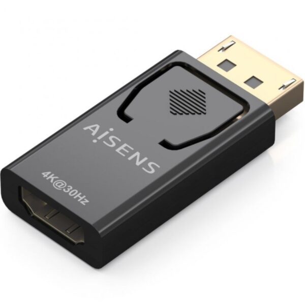 Conversor Aisens A125-0949/ DisplayPort Macho - HDMI Hembra/ Negro - Imagen 2