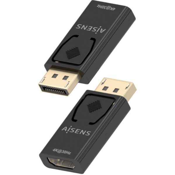 Conversor Aisens A125-0949/ DisplayPort Macho - HDMI Hembra/ Negro - Imagen 3