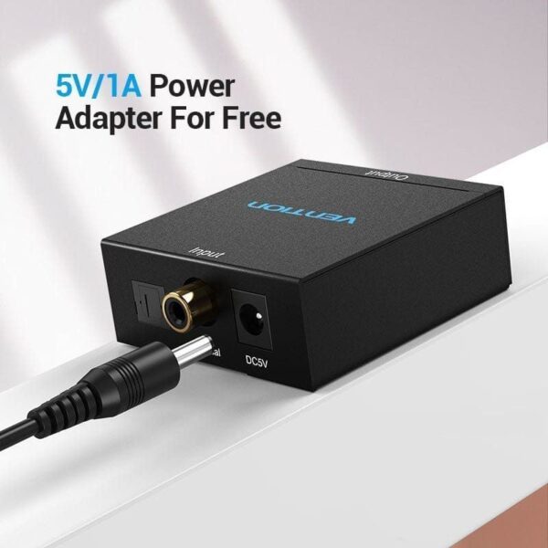 Convertidor de Audio Vention BDFB0-EU/ Entrada Toslink y RCA/ Salida 2x RCA - Imagen 3