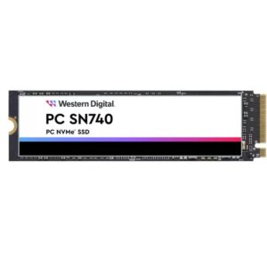 Disco SSD Western Digital PC SN740 512GB/ M.2 2280 PCIe/ Full Capacity  SDDPNQD-512G WD-SSD WD PC SN740 512GB