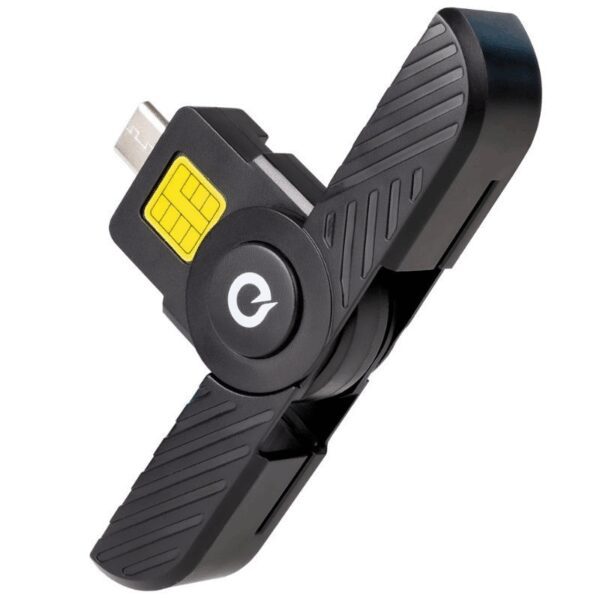 Lector de DNI y Tarjetas TooQ TQR-3011B/ USB Tipo-C/ Negro 8433281016293 TQR-3011B TOO-DNI TQR-3011B