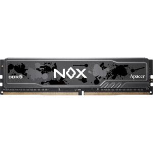 Memoria RAM Apacer NOX 16GB/ DDR5/ 5200MHz/ 1.25V/ CL40/ DIMM 4712389909589 AH5U16G52C522MBAA-1 APA-16GB AH5U16G52C522MBAA-1