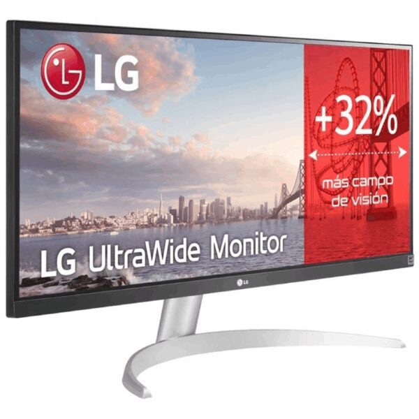 Monitor Profesional Ultrapanorámico LG UltraWide 29WQ600-W 29"/ WFHD/ Multimedia/ Blanco - Imagen 3