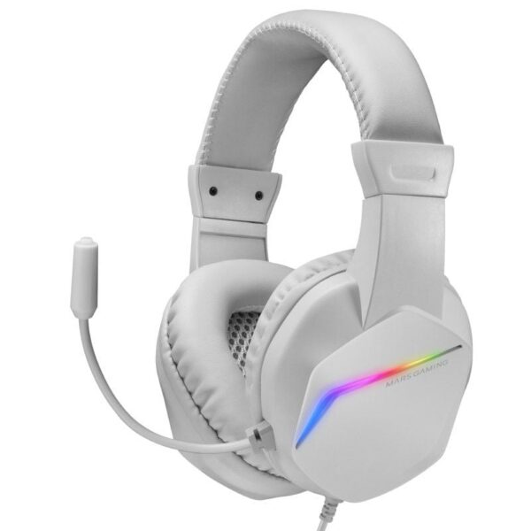 Pack Gaming Mars Gaming MCP-RGB3W/ Teclado RGB + Ratón Óptico + Alfombrilla XXL + Auriculares - Imagen 2