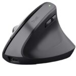 Ratón Vertical Inalámbrico por Bluetooth Trust Bayo+/ Batería Recargable/ Hasta 2400 DPI 8713439251463 25146 TRU-MOU BAYOP MULTI BK