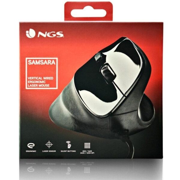 Ratón Vertical NGS Samsara/ Hasta 3200 DPI - Imagen 5