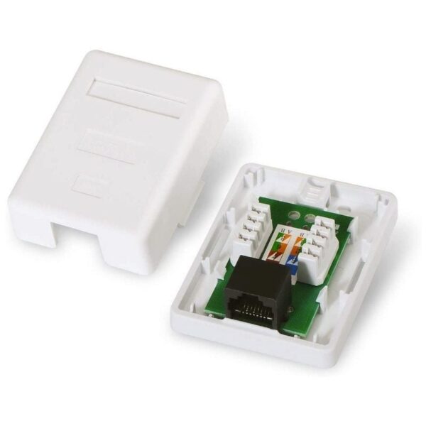 Roseta de Superficie Aisens A139-0301/ Cat.6/ 1 Toma - Imagen 4