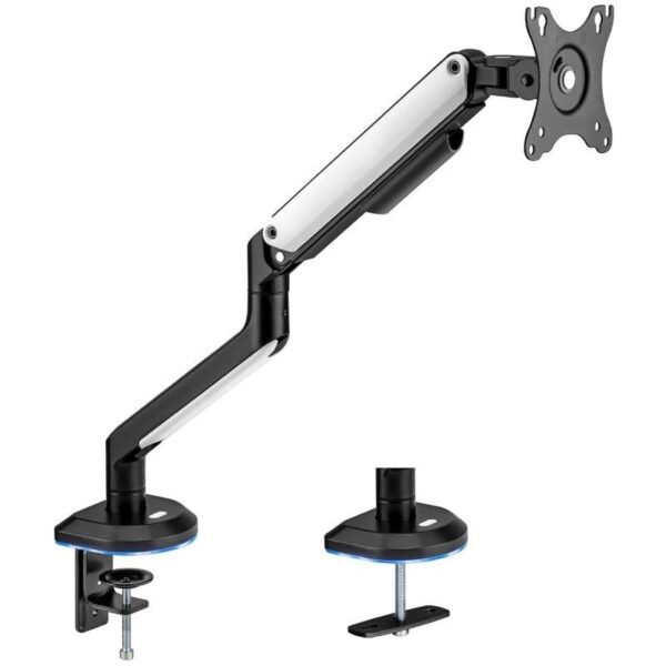 Soporte de Mesa Gaming con Contrapeso para Monitor Aisens DT32TSR-295/ Giratorio/ Inclinable/ hasta 9kg/ con Iluminación RGB 8435739901656 DT32TSR-295 AIS-SOPORTE DT32TSR-295