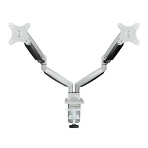 Soporte de Mesa para 2 Monitores TooQ DB3132TNR-S/ Giratorio/ Inclinable/ hasta 9kg 8433281007987 DB3132TNR-S TOO-SOPORTE DB3132TNR-S