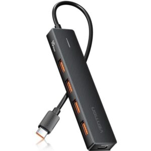 Hub USB 3.2 Vention CHJBB/ 4xUSB/ 1xUSB Tipo-C/ 15cm 6922794786196 CHJBB VEN-HUB CHJBB