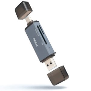 Lector de Tarjetas Externo TooQ TQR-3001G/ USB 3.0 y USB Tipo-C 8433281015609 TQR-3001G TOO-CR TQR-3001G