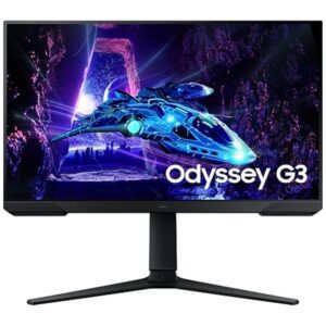 Monitor Gaming Samsung Odyssey G3 S24DG302EU/ 24"/ Full HD/ 1ms/ 180Hz/ VA/ Regulable en altura/ Negro 8806095541747 LS24DG302EUXEN SAM-M S24DG302EU