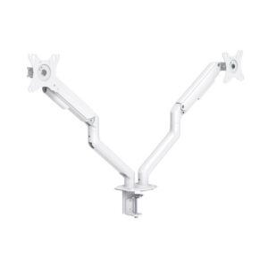 Soporte de Mesa para 2 Monitores TooQ DB4132TNR-W/ Giratorio/ Inclinable/ hasta 9kg 8433281011816 DB4132TNR-W TOO-SOPORTE DB4132TNR-W
