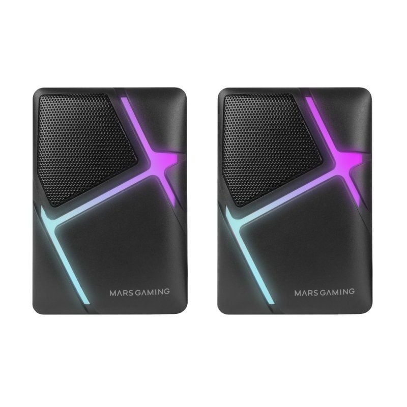 Altavoces Mars Gaming MS-H/ 10W/ 2.0/ Negros - Imagen 2
