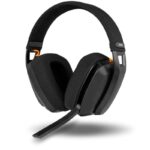 Auriculares Gaming Inalámbricos con Micrófono Krom Kanji/ Bluetooth/ USB 2.0/ Negros 8436587974724 NXKROMKANJIBK KROM-AUR KANJI BK