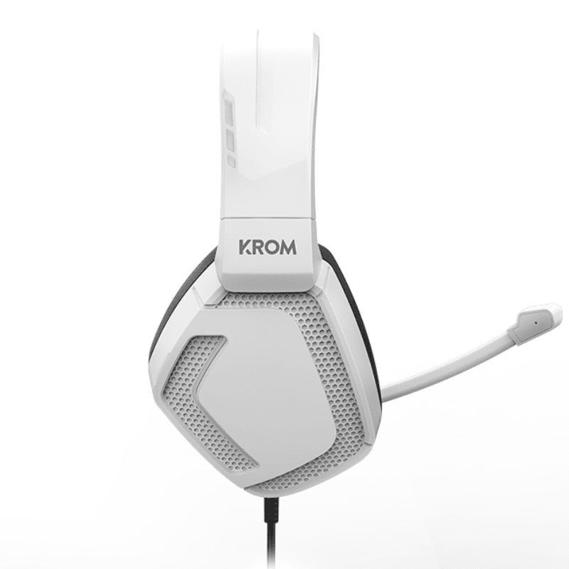 Auriculares Gaming con Micrófono Krom Kopa Pro/ Jack 3.5/ Blancos - Imagen 3