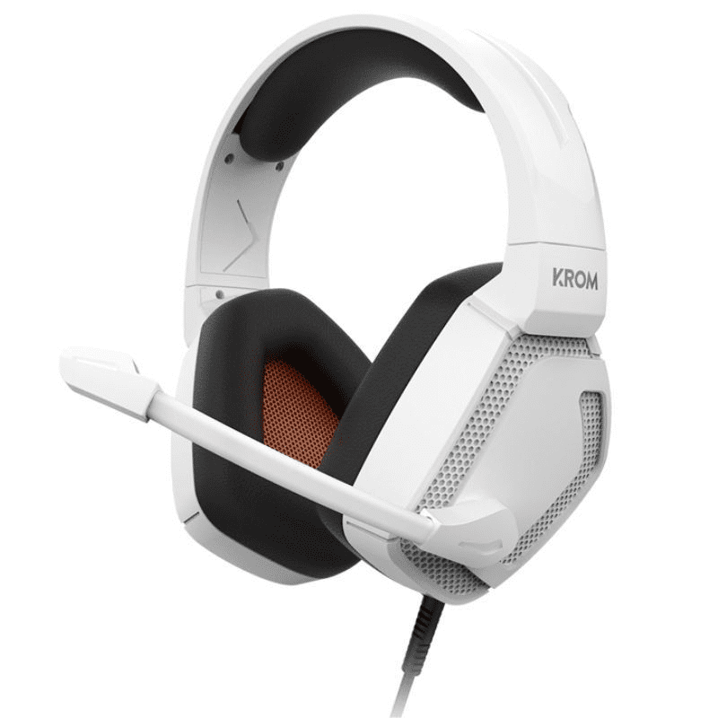 Auriculares Gaming con Micrófono Krom Kopa Pro/ Jack 3.5/ Blancos 8436587975110 NXKROMKOPAPROWH KROM-AUR KOPA PRO WH