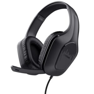 Auriculares Gaming con Micrófono Trust Gaming GXT 417 Zirox/ Jack 3.5/ Negros 8713439258851 25885 TRU-AUR GXT 417 ZIROX BK