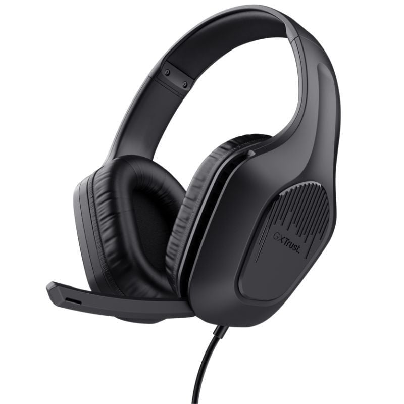 Auriculares Gaming con Micrófono Trust Gaming GXT 417 Zirox/ Jack 3.5/ Negros 8713439258851 25885 TRU-AUR GXT 417 ZIROX BK