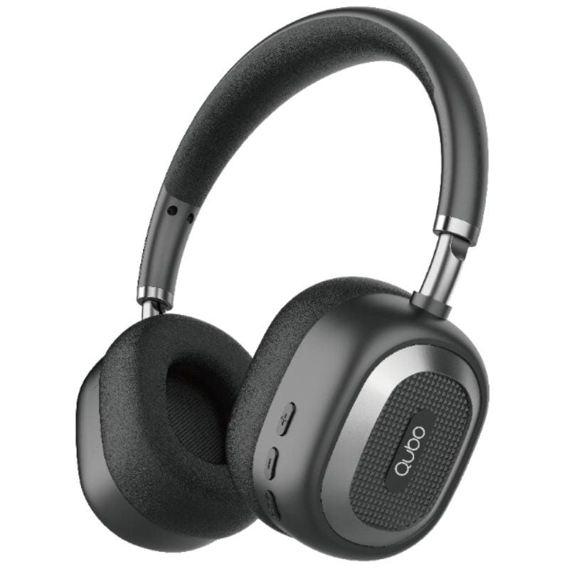 Auriculares Inalámbricos Qubo HD-100/ con Micrófono/ Bluetooth/ Negros 6944762701611 HD-100 BK QUB-AUR HD-100 BK