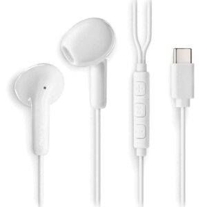 Auriculares Intrauditivos NGS Cross Glide/ con Micrófono/ USB Tipo-C/ Blancos 8435430627176 CROSSGLIDEWHITE NGS-AUR CROSS GLIDE WH