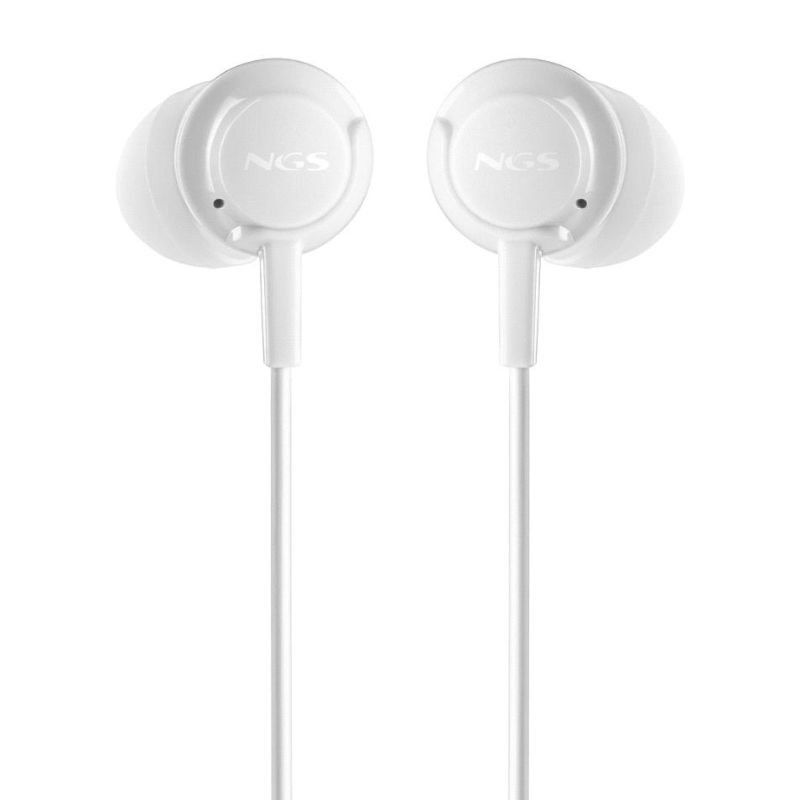 Auriculares Intrauditivos NGS Cross Step/ con Micrófono/ USB Tipo-C/ Blancos - Imagen 3