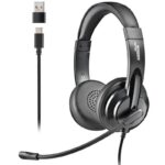 Auriculares NGS VOX605 USB-C/ con Micrófono/ USB Tipo-C/ Negros 8435430626667 VOX605USBC NGS-AUR VOX605USBC