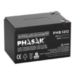 Batería Phasak PHB 1212 compatible con SAI/UPS PHASAK según especificaciones 5605922050949 PHB 1212 PHK-BAT PHB 1212