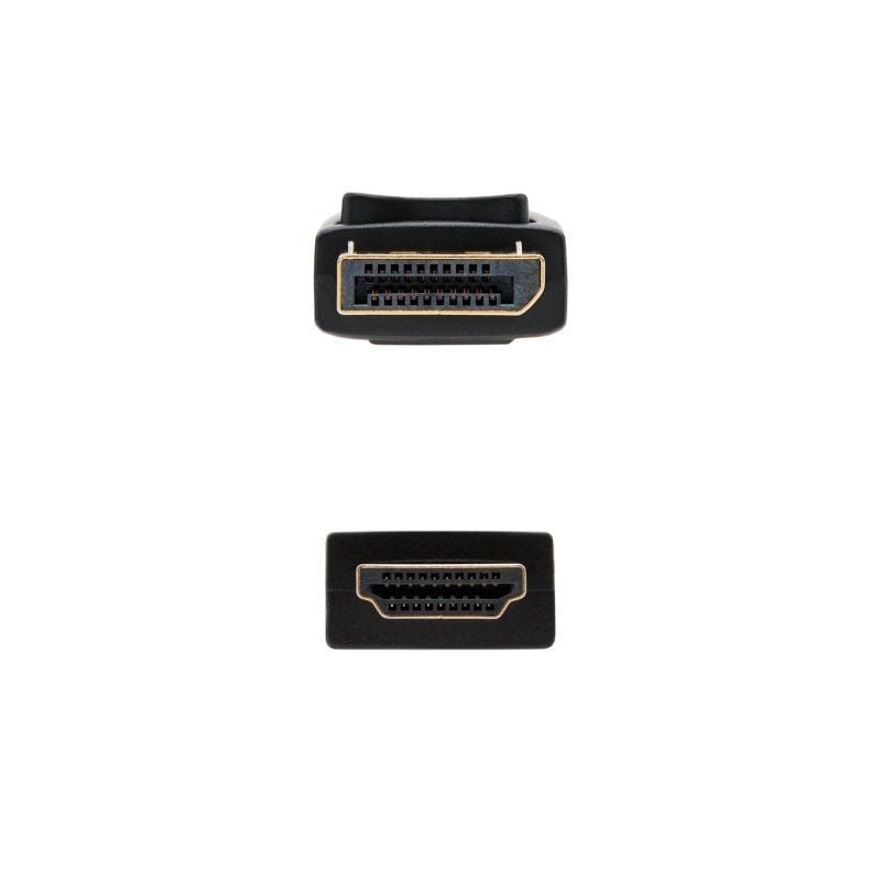 Cable Conversor Nanocable 10.15.4301-L150/ Displayport Macho - HDMI Macho/ 1.5m/ Negro - Imagen 3