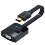 Conversor Vention 74345/ HDMI Macho/ VGA Hembra/ 15cm/ Negro 6922794743458 74345 VEN-CAB 74345